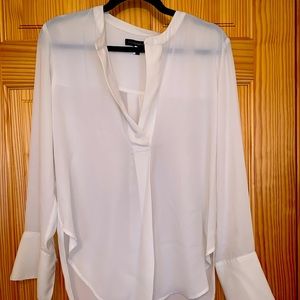 White long sleeve blouse